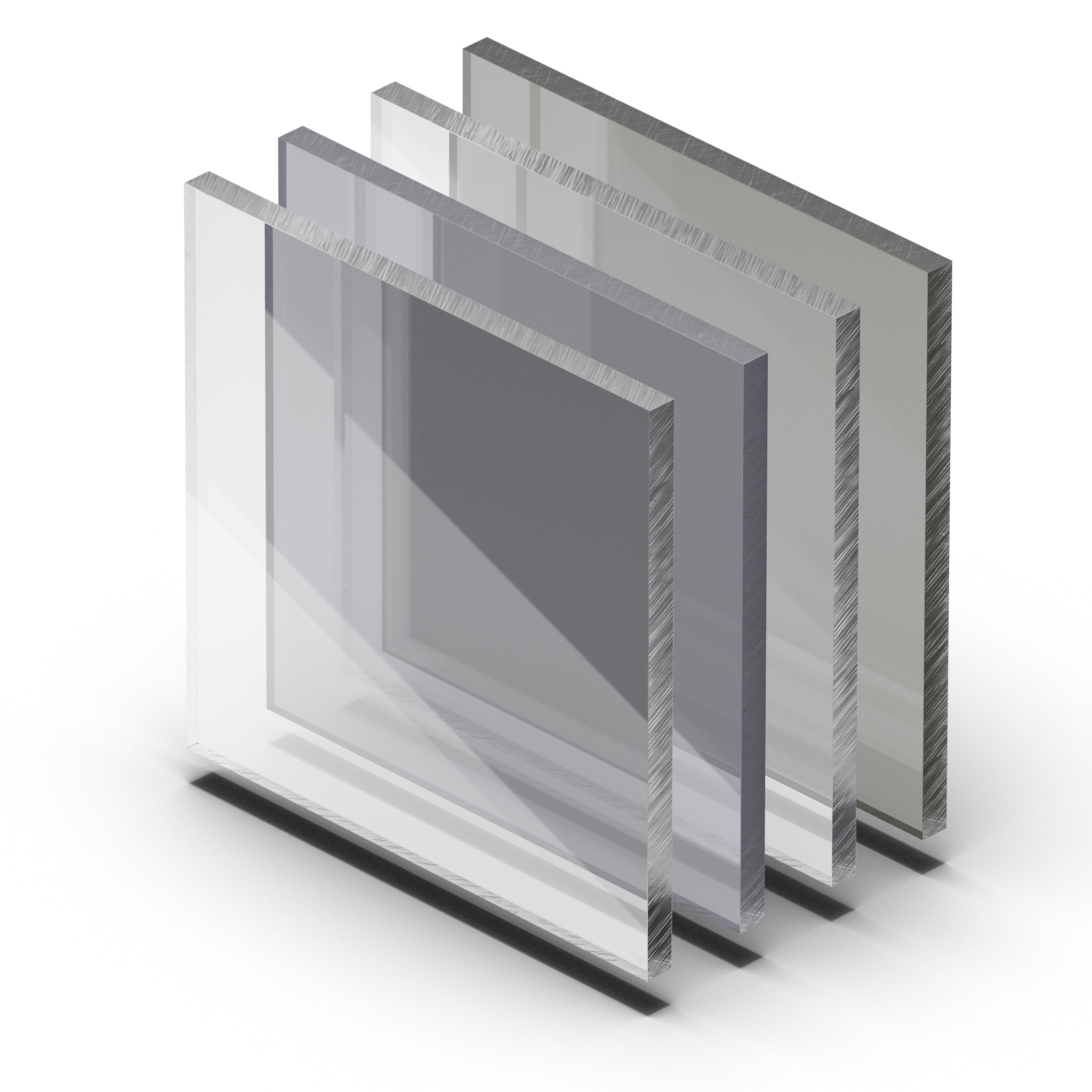 FixtureDisplays 1 disque rond en plexiglas acrylique transparent de 30,5  cm, 0,3 cm d'épaisseur, 4881,5 à 30,5 cm