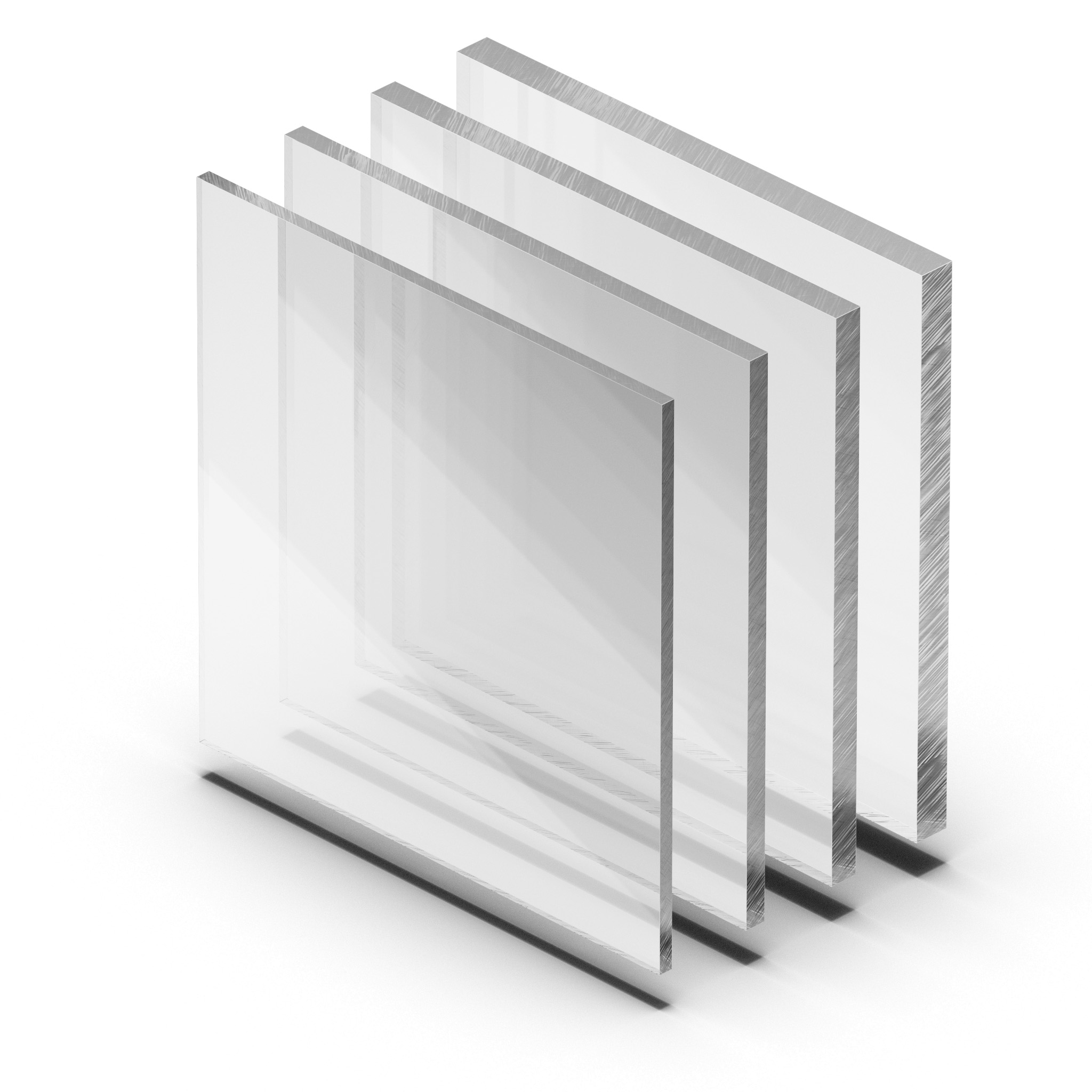PLEXIGLAS® Acrylglas Platte 2-5mm OPAL Milchglas Weiß Scheibe Zuschnitt